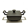 Hoffmann frying pan cast iron - square